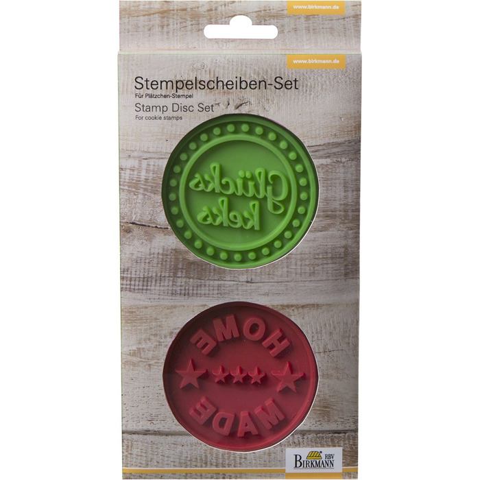 Набір штампів для печива, 2 предмета, 7 см, RBV Birkmann