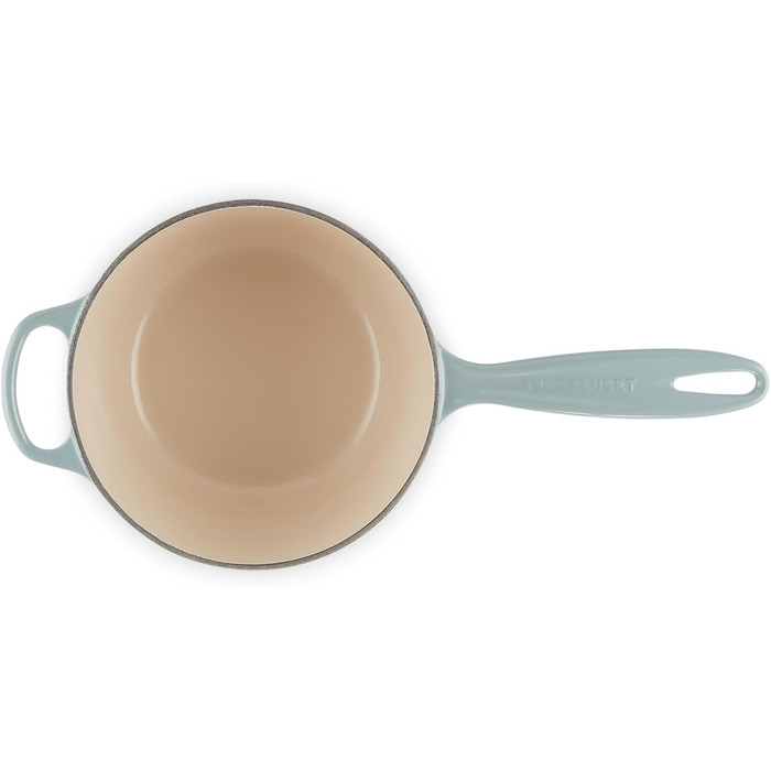 Чавунний сотейник 2 л з кришкою, Морська сіль Signature Le Creuset