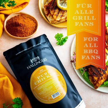 Класичний набір спецій Hallingers - Подарунковий набір спецій ручної роботи, 12 спецій з усього світу (Набір) - Літній подарунок та ідеальний подарунок для барбекю День народження, вітання, новоселення, річниця, безкоштовні класичні спеції., 12 спецій (73