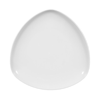 Тарілка плоска трикутна 26 см біла Sketch Basic Seltmann