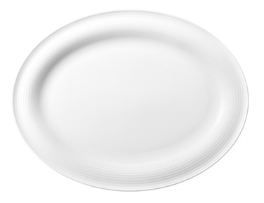 Блюдо сервіровки овальне 31х24 см біле Beat White Seltmann Weiden