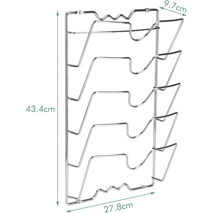 Підставки для посуду на 5 відділень Cocoarm
