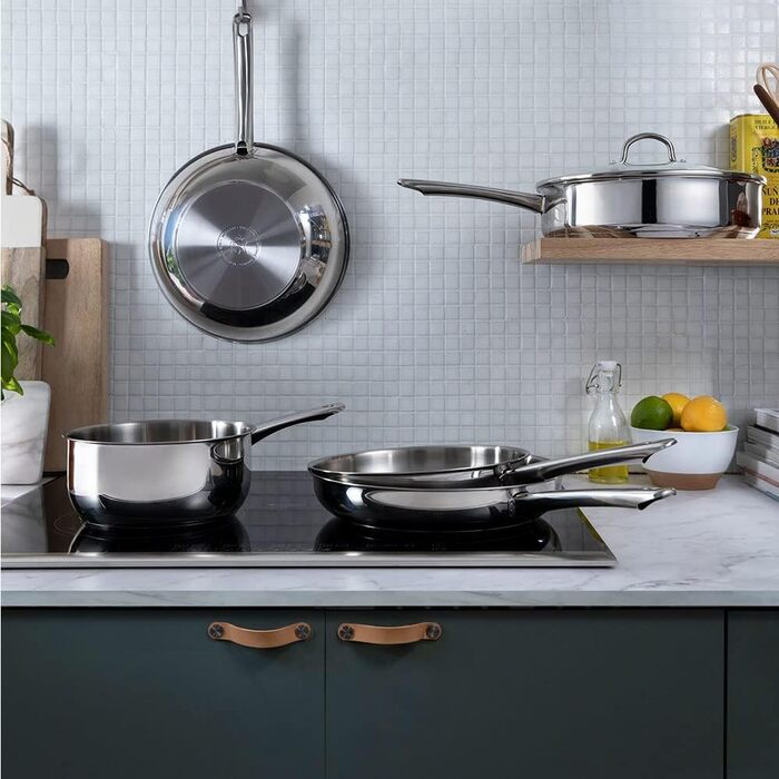 Сковорода 24 см, нержавеющая сталь BK