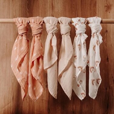 Набір із 6 рушників для дітей 70 х 70 см GLLQUEN BABY