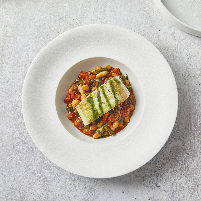 Тарілка для пасти 28 см, Incise Porcelain Lustre, GenWare