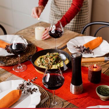 Ручне регулювання помелу u'Select, висота 36164 (млин для перцю, 21 см, шоколад)