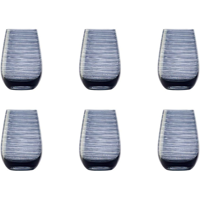 Набор стаканов 465 мл, 6 предметов, дымчато-серый Twister Stölzle Lausitz