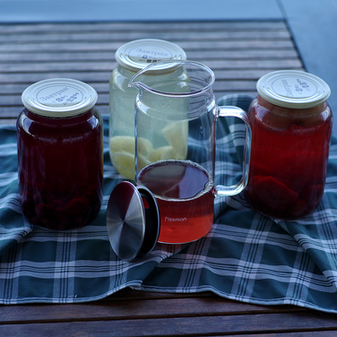 Глечик Fissman GIORNO для напоїв з фільтром 1000 мл (6437)