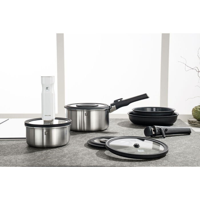 Набір з 2 скляних вакуумних кришок 16 і 20 см Unlock Zwilling