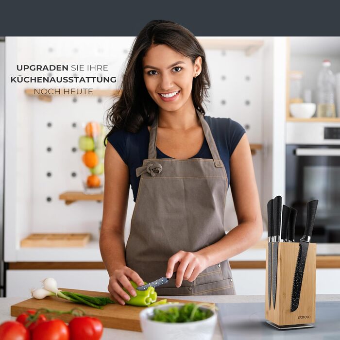 Блок для 20 ножів, що обертається на 360 градусів Exitoso