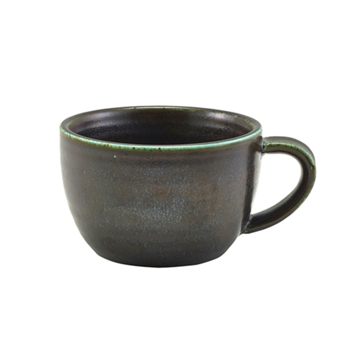 Чашка 220 мл, чорна, Terra Porcelain Black, GenWare