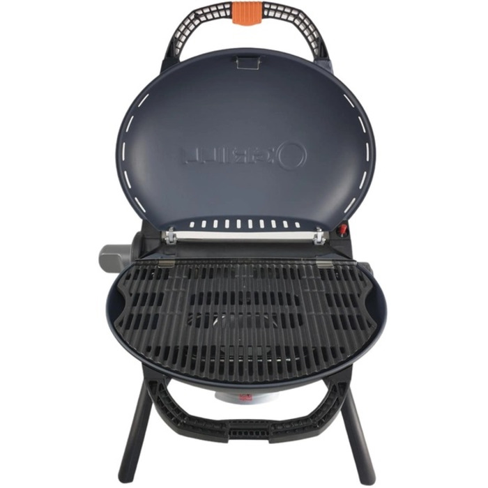 КОМПЛЕКТ Портативний переносний газовий гриль O-GRILL 600T, чорний + шланг в подарунок! Код: 011677