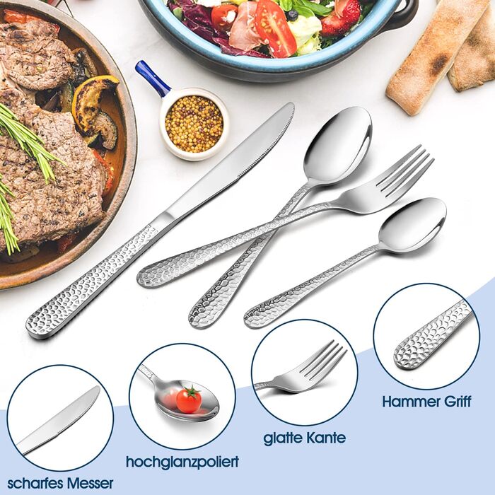 Набор столовых приборов на 12 персон,  60 предметов Herogo