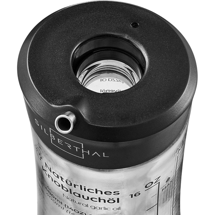 Дозатор для масла и уксуса 500 мл со стеклянным фильтром Silberthal