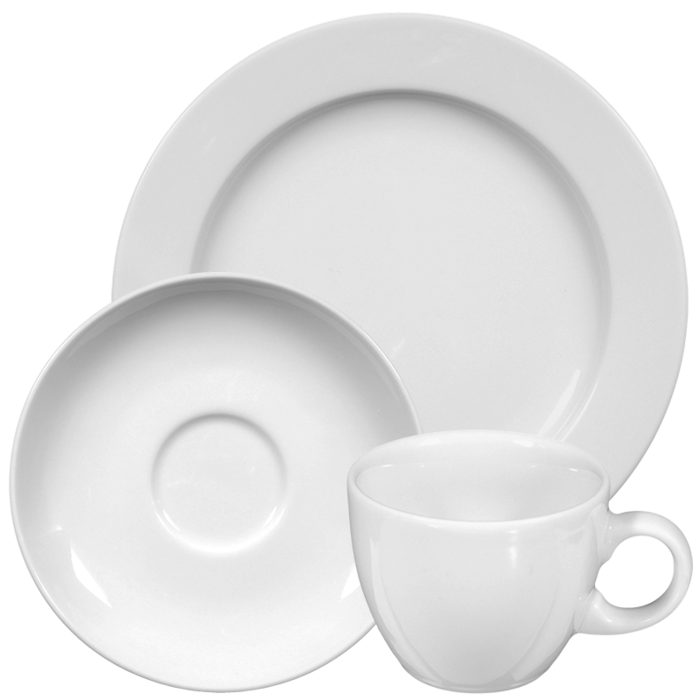 Кавовий сервіз 18 предметів білий Lukullus Seltmann