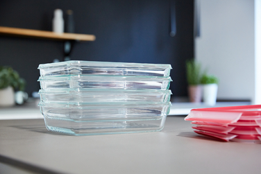 Форма універсальна з кришкою 800 мл скло Tefal