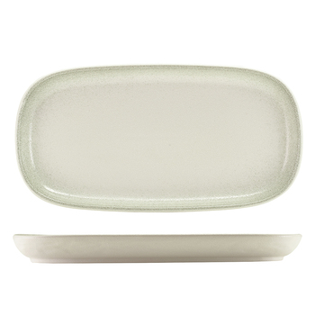 Страва прямокутна 30*15.5 см, сіра, Sereno Cirrus, GenWare