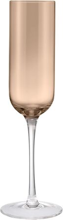 Набір келихів для шампанського 0,22 л, 4 предмети, кавовий Fuumi Blomus