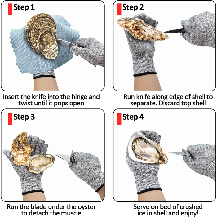 Набір ножів для устриць 2 шт TWUTGAYW