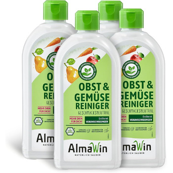 Засоби для миття овочів та фруктів 4 x 500 мл AlmaWin