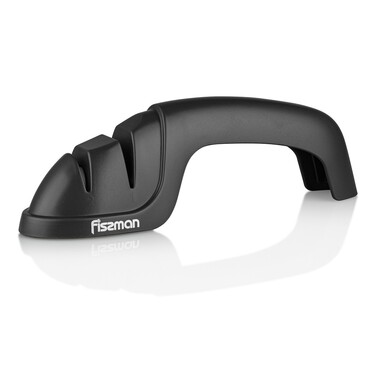 Точило для ножів Fissman 19,5x4,5x6 см двох крокова заточка (2977)