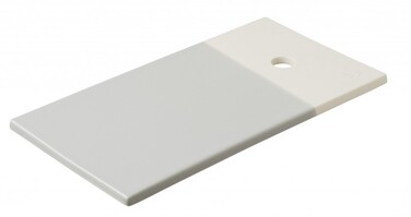 Прямокутне блюдце для закусок Revol Color Lab, сіре, 24,5 х 13 х 0,8 см