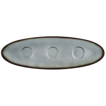 Тарілка підставкова на 3 тарілки 44 см сіра Fantastic Seltmann