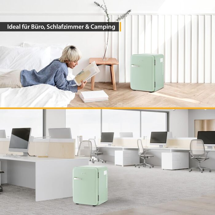 Міні-холодильник 40 л м'ятний TZS First Austria