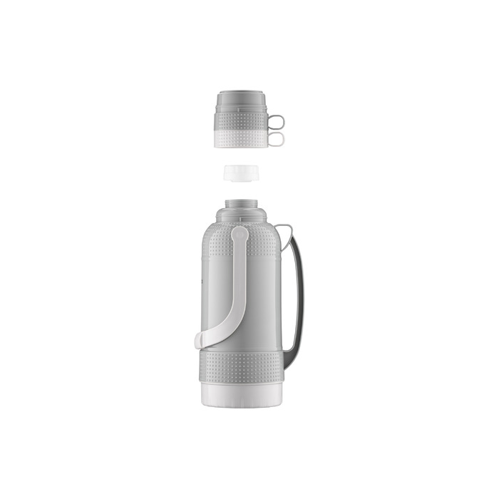 ARDESTO Thermos Gemini Gourmet 3200 мл, пластик, стеклянная колба, серый
