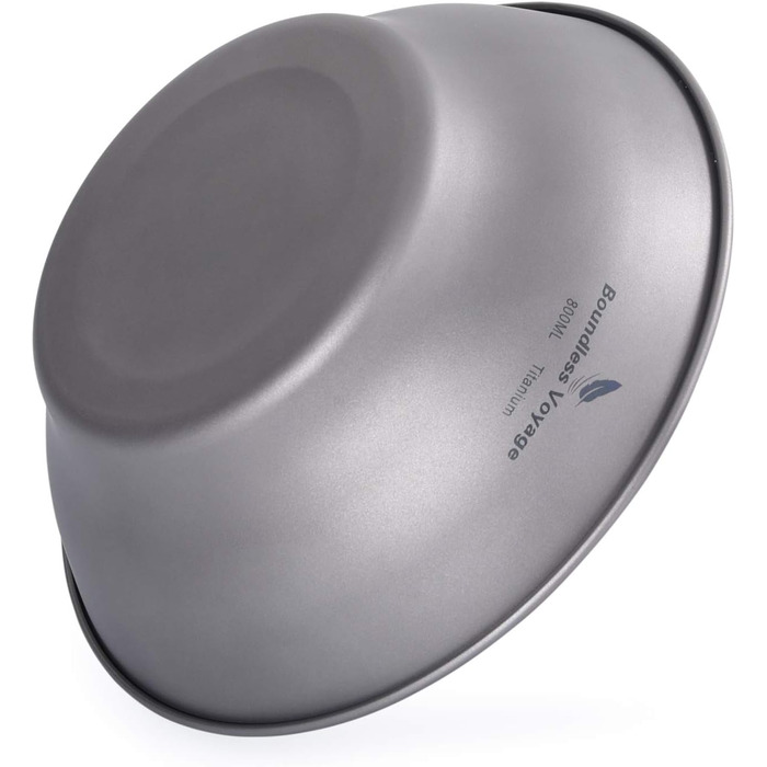 Титановая миска для кемпинга 800 мл. iBasingo