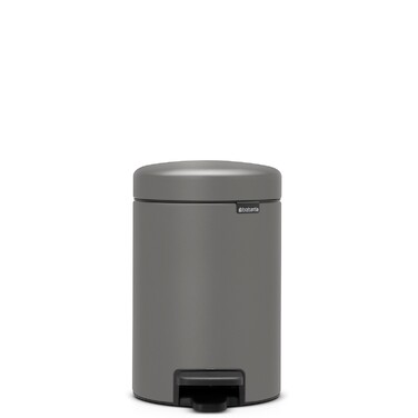 Сміттєвий бак з педаллю 3 л мінерально-сірий NewIcon Brabantia