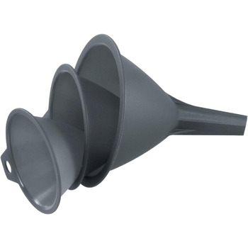 Набір воронок, 3 предмети, сірі Fackelmann