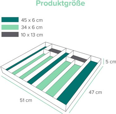 Піднос для столових приладів 51 x 47 x 5 см 51 см Coninx