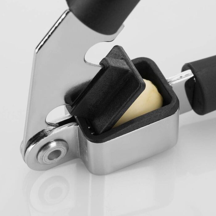 Прес для часнику Westmark - Premium Graphite Edition - з очисним елементом - не потребує очищення - для часнику, імбиру та Ко - менше зусиль (ніжний)