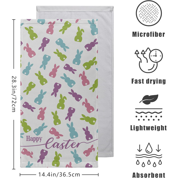 Різдвяні кухонні рушники Kwlegh, рушник для рук, різдвяна ялинка, цукерка-тростина, сніжинка, рушник для пальців, набір з 2 шт. , милий чоловічий банний рушник, високопоглинаючі рушники, 36 x (великодні)