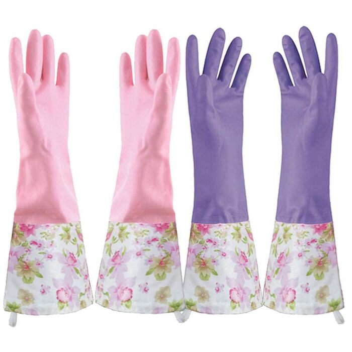 Рукавички для миття посуду 2 пари KINGFINGER