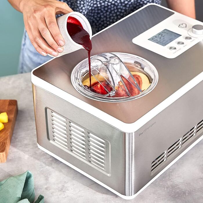 Морожениця і йогуртниця 2,0 л з компресором, що самоохолоджується 180 Вт Springlane Kitchen