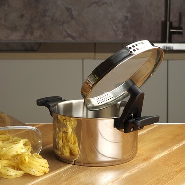 Каструля Fissman ELIZ 20x11 см/3,3 л. зі скляною кришкою нерж. сталь (5318)