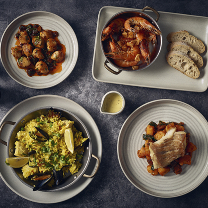 Блюдо прямоугольное 27*12.5 см, Terra Stoneware Antigo Cinza, GenWare