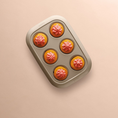 Форма для 6 кексів BergHOFF LEO BALANCE, прямокутна, внутр. розм. 6,5 х 2,5 см