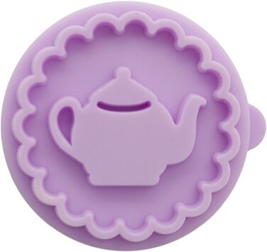 Штамп для печива у вигляді чайника маленький, 5 см, RBV Birkmann