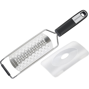Сирорізка для м&39яких сирів з неслизькою та ергономічною пластиковою ручкою (колір сріблястий/чорний), кількість (чорний), 27