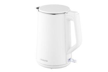 ARDESTO Електрочайник EKL-X50/1.5 л/2200 Вт/подвійні стінки/Strix контроль/білий