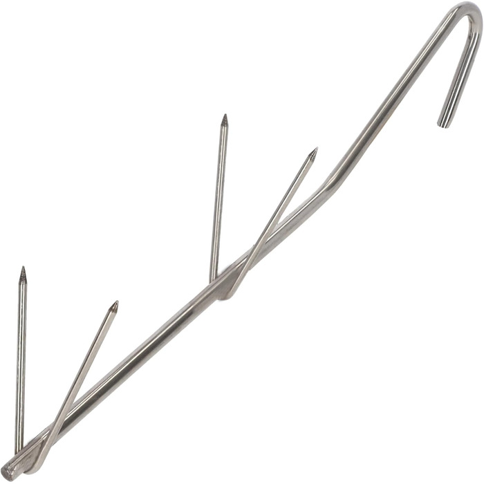 Гачки для для коптильні з нержавіючої сталі 10 шт 19 см A&N