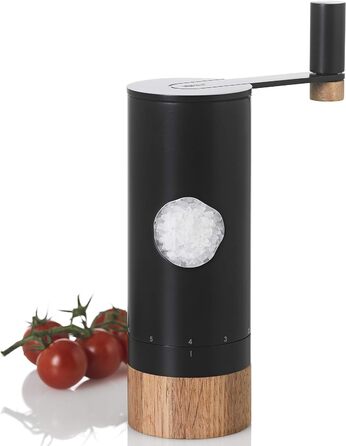 Млин для перцю та солі 20 см, чорний PowerMill AdHoc