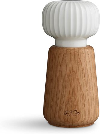 Млинок для спецій Khler Hammershøi - зручний млинок для спецій данського дизайну (білий, H14 см, одинарний)