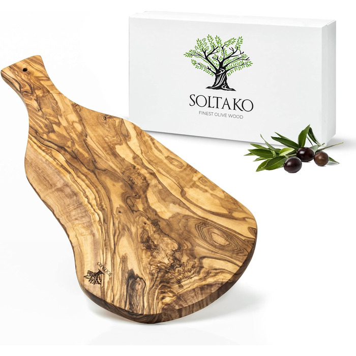 Дошка для стейку Oivenhoz з пазом для соку, набір з 2 шт., 40 см, Димчастий барбекю (45Д x 17Ш см, рустикальний стиль, без пазу для соку)