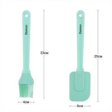 Силиконовые кисточки и лопатки Fissman (17050)