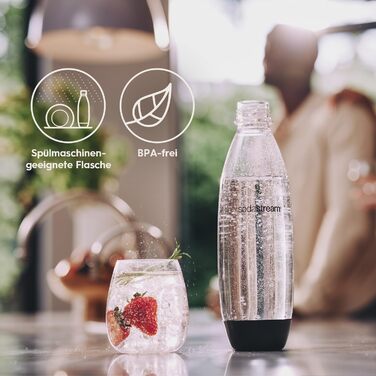 Л пластикова пляшка FUSE без бісфенолу А Можна мити в посудомийній машині Сумісний з DUO, E-DUO, Terra та багатьма іншими. 2 шт., 0,8