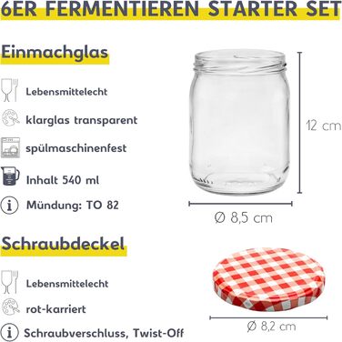 Стартовий набір для консервації 540 мл mikken